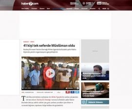 41 Kişi Müslüman Oldu