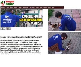 Sokak Hayvanlarının Yanındayız !